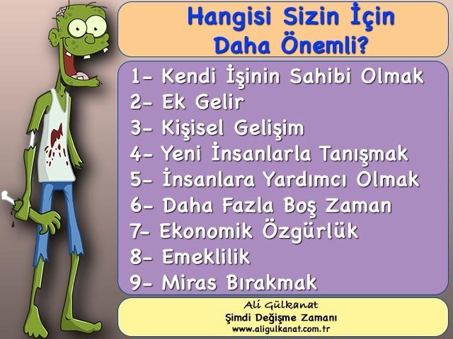 Hangisi Sizin İçin Daha Önemli?